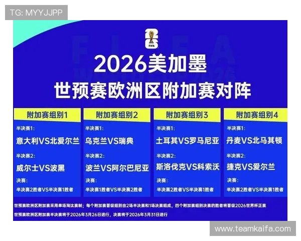 2026年欧洲区世界杯预选赛积分排名详细解读及各队晋级形势分析